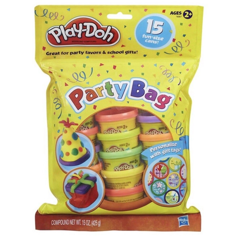 PLAY-DOH Party Bag - Multi Pack          15  1 oz cans